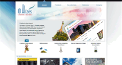 Desktop Screenshot of id-alizes.fr